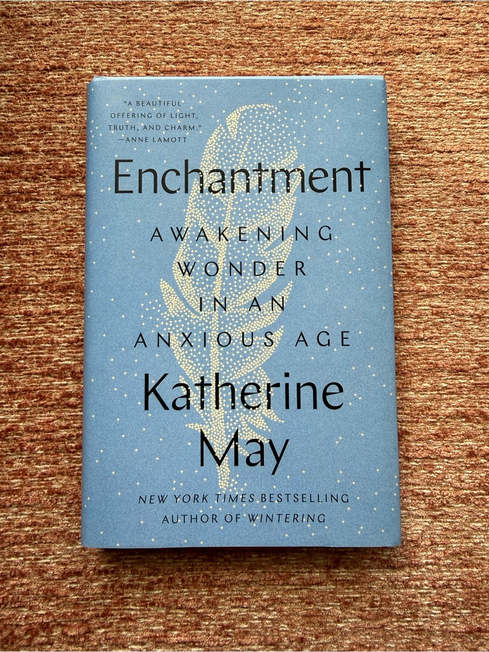Katherine May Enchantment Hardcover Book - Blue